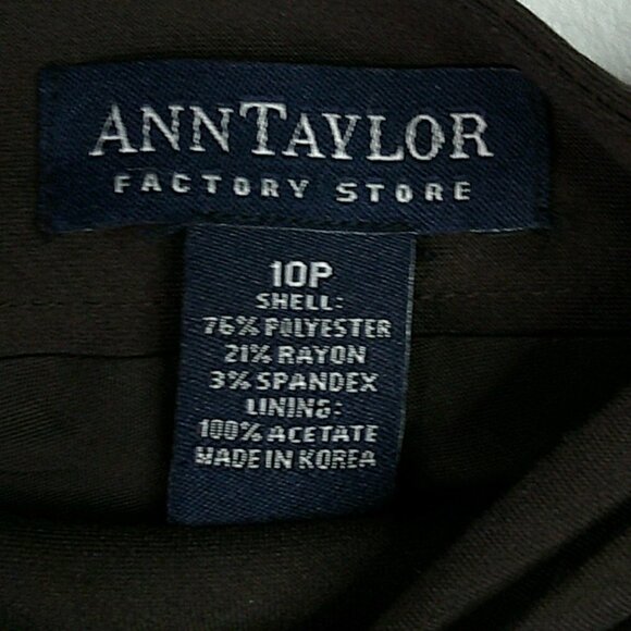 Ann Taylor Factory - Brown Skirt - 10P - Picture 4 of 4